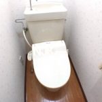 三鷹駅徒歩15分、武蔵野市西久保3丁目のバストイレ独立ロフト付1DK賃貸マンション(トイレの写真)