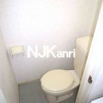 武蔵野市中町2丁目のシステムキッチン付2DK賃貸マンション(トイレの写真)