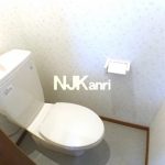 バストイレ洗面別賃貸1Kアパート(トイレの写真)