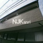 三鷹駅徒歩14分、武蔵野市中町3丁目のバストイレ別賃貸1Kアパート(外観)