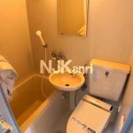 三鷹駅徒歩10分、三鷹市上連雀4丁目の賃貸1Kコーポ・角部屋!!(洗面・浴室の写真)