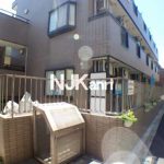 武蔵野市中町2丁目のシステムキッチン付2DK賃貸マンション(外観写真)