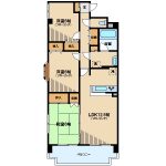 RC造7階建て3LDKマンション!! 第六小学校歩6分,第一中学校歩8分です。(間取)