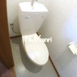 バストイレ洗面別賃貸1Kアパート(トイレの写真)